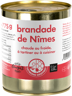 brandade de Nîmes boite 775g