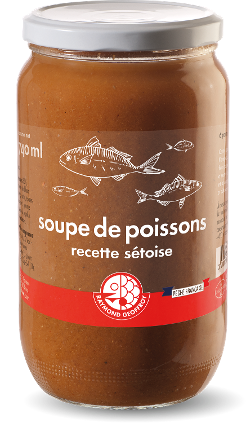 soupe de poissons recette sétoise bocal 780g