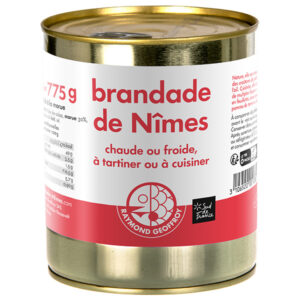 Brandade de Nîmes 32% conserve 775g (12 unités par colis)